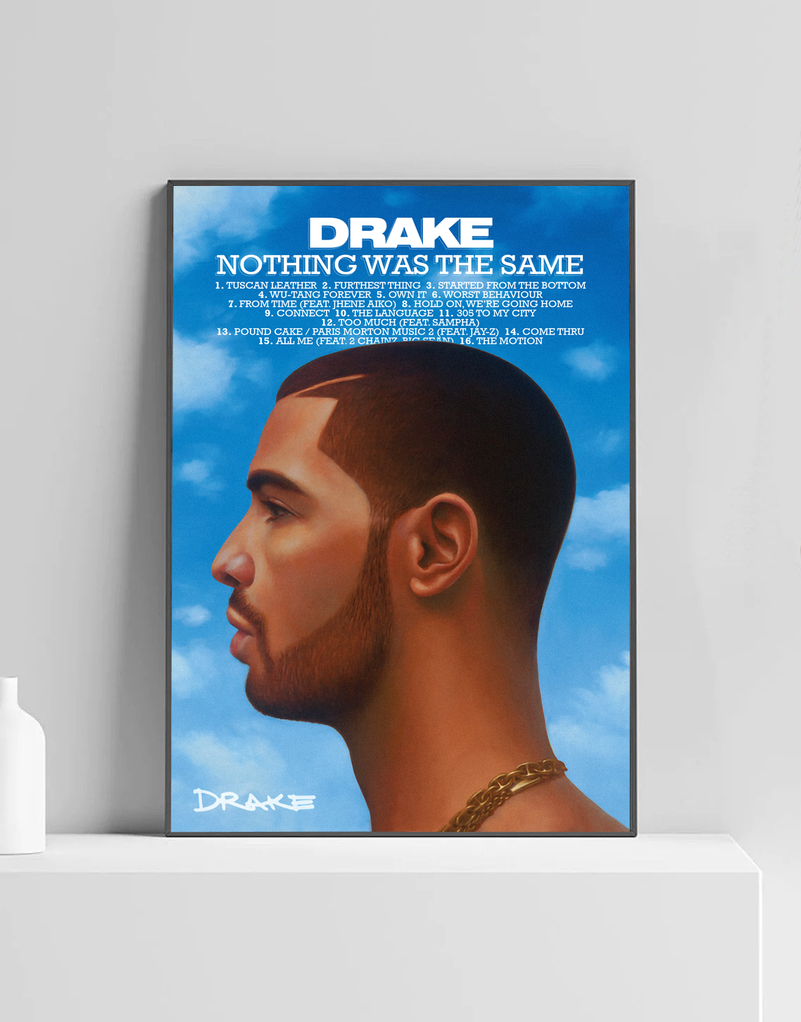 Drake 'Nothing Was The Same' Premium Album Music Poster