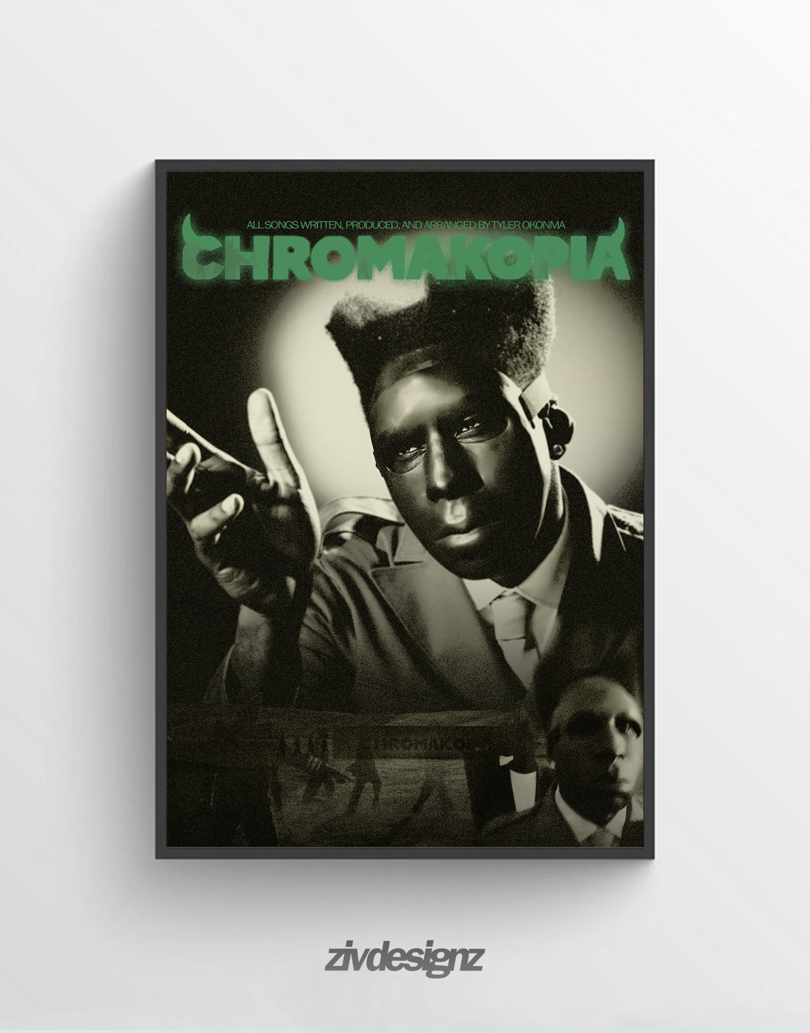 Tyler, The Creator 'CHROMAKOPIA' Premium Album Poster | Cover Artwork